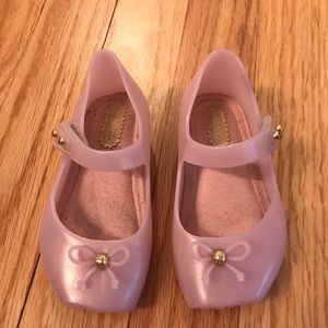Mini melissa pink ballet